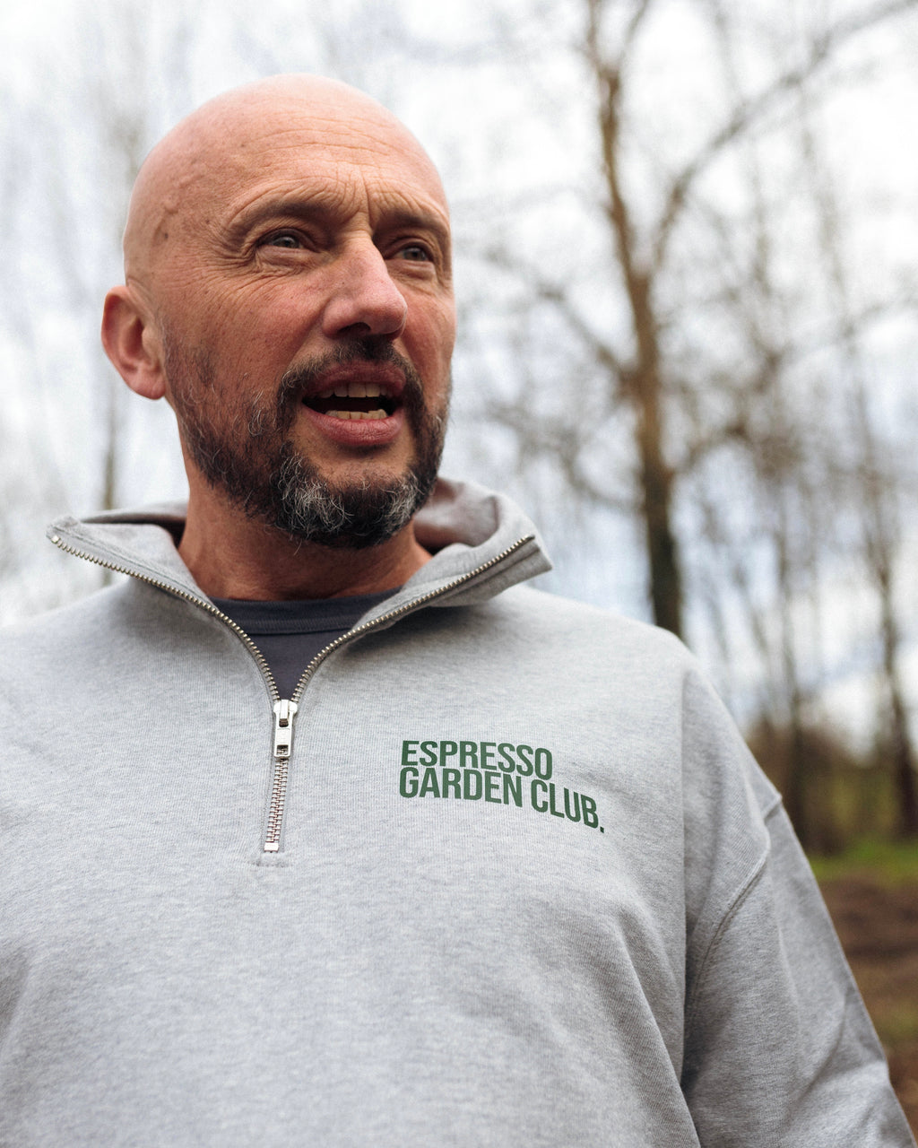 SWEATSHIRT 3/4 ZIP