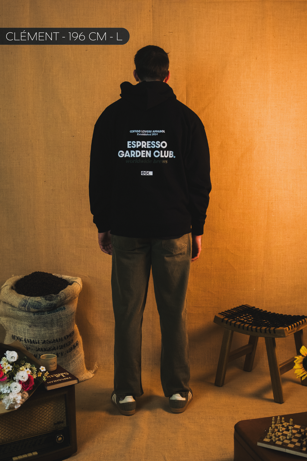 SWEATSHIRT WORLDWIDE BREWS BLACK