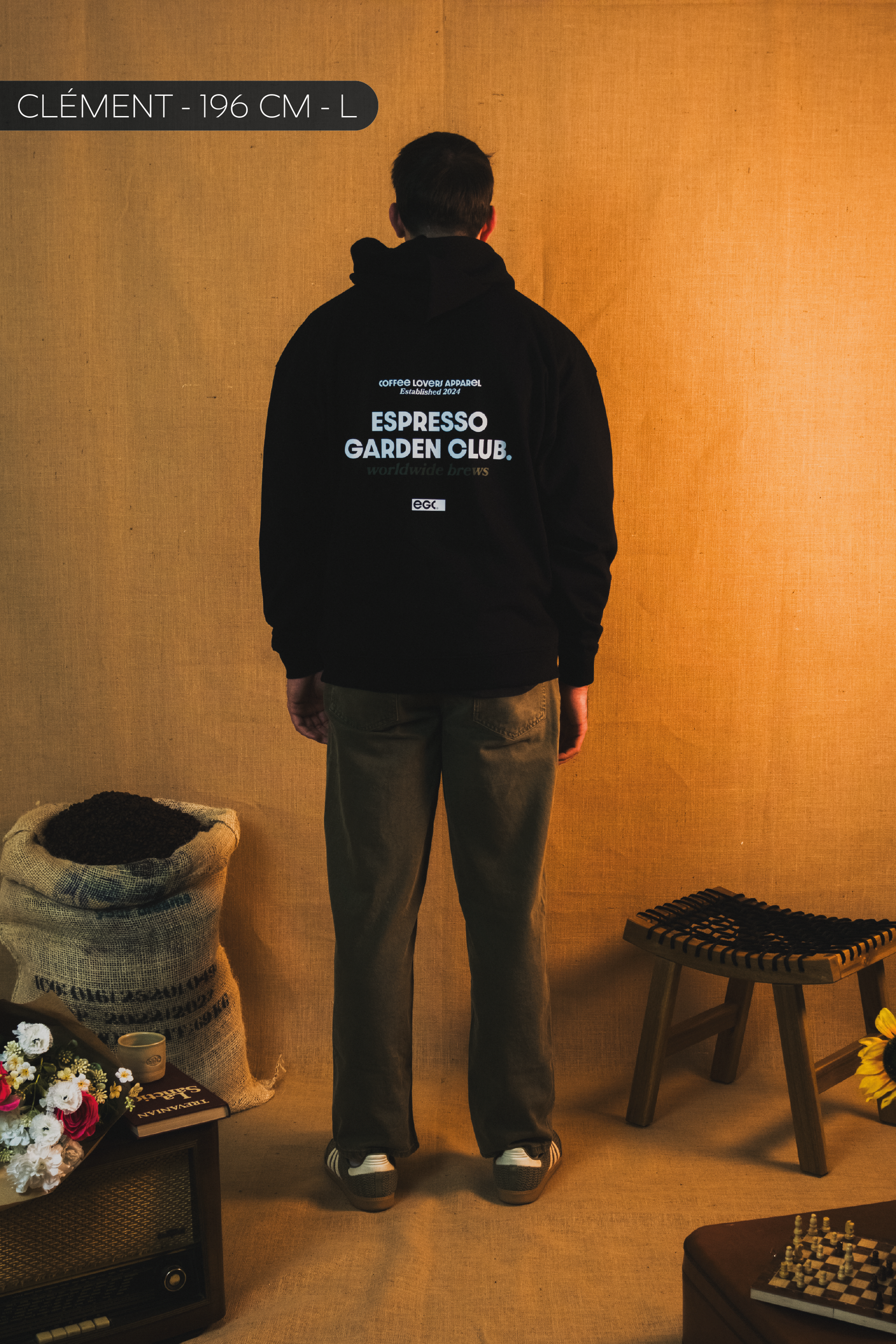 SWEATSHIRT WORLDWIDE BREWS BLACK