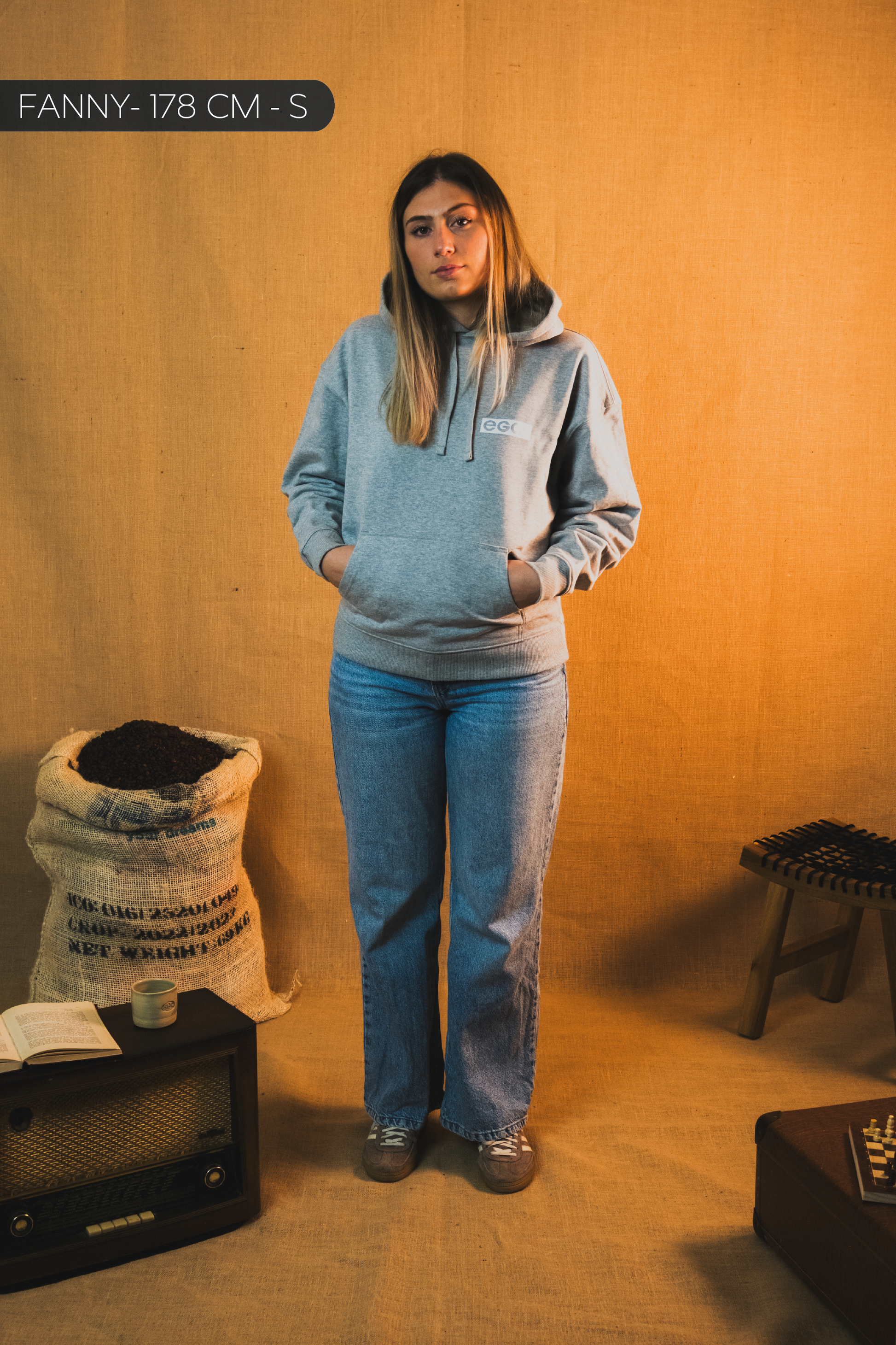 SWEATSHIRT WORLDWIDE BREWS GREY