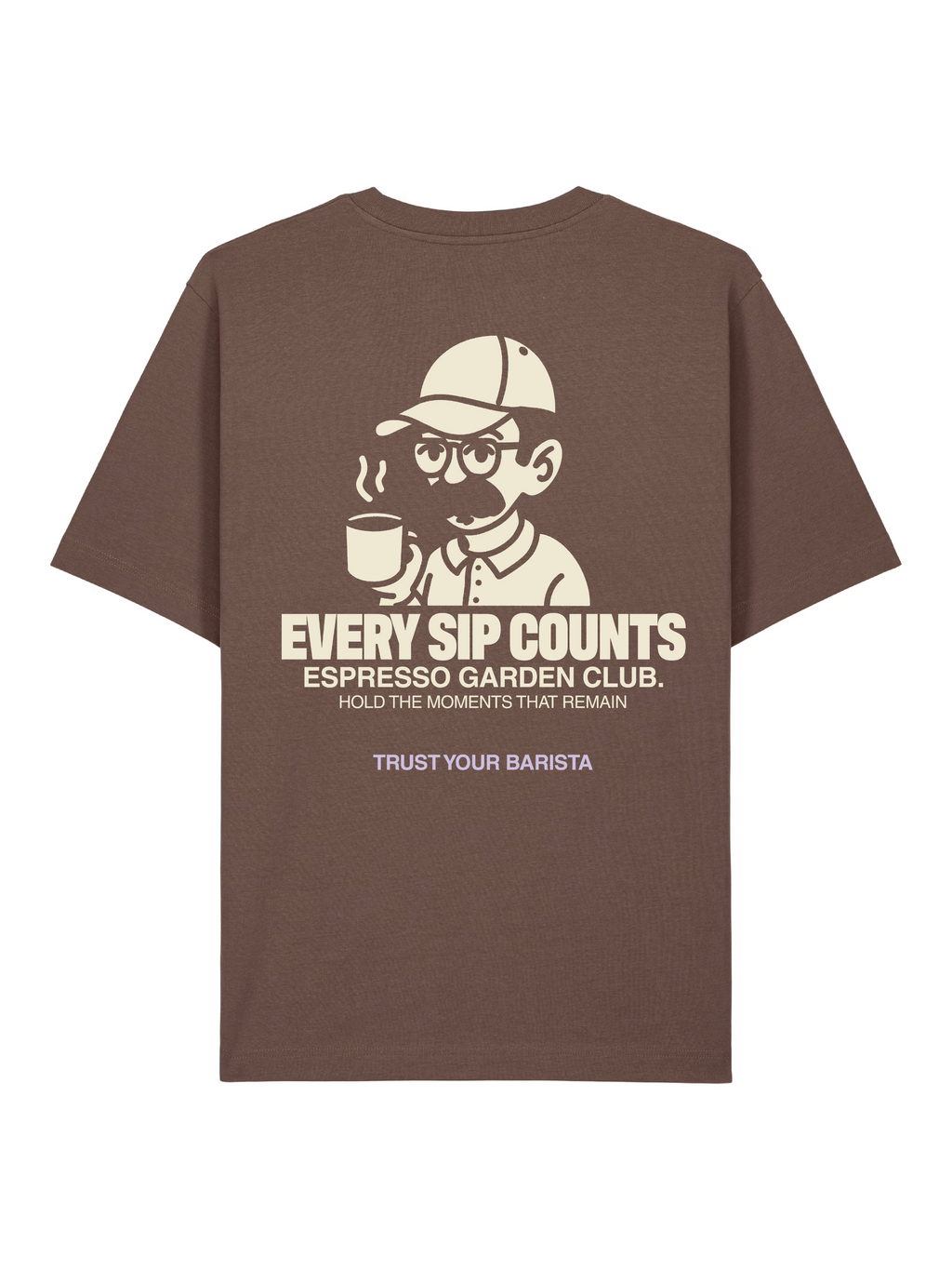 T-SHIRT TRUST YOUR BARISTA