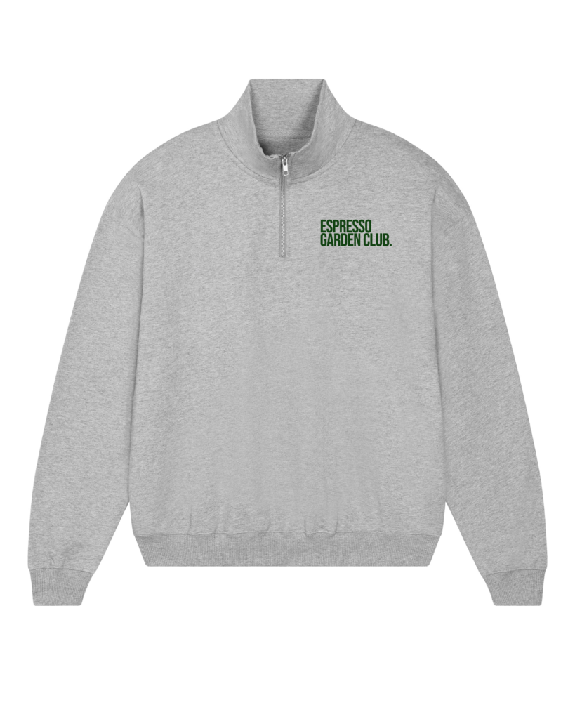 SWEATSHIRT 3/4 ZIP