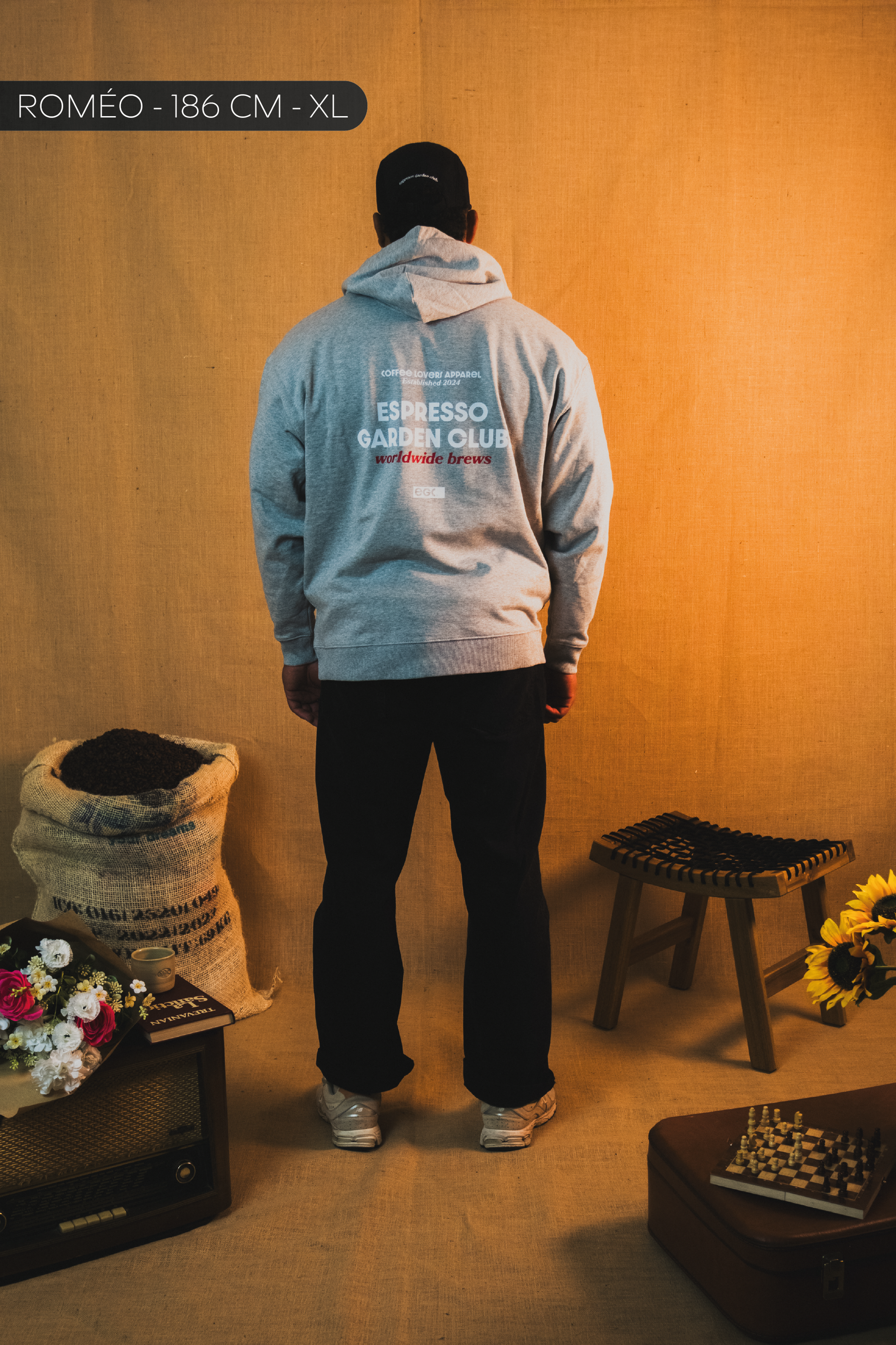 SWEATSHIRT WORLDWIDE BREWS GREY